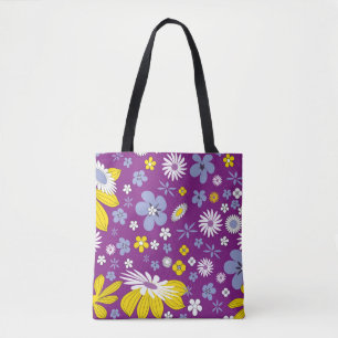 bolsa de tote de poder de la flor