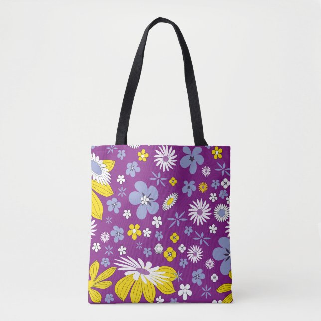 bolsa de tote de poder de la flor (Anverso)