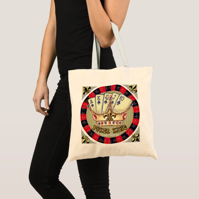 Bolsa de tote de Poker King (Anverso (producto))