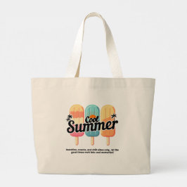 Bolsa de Tote de Popsicle Rainbow de verano de Gua