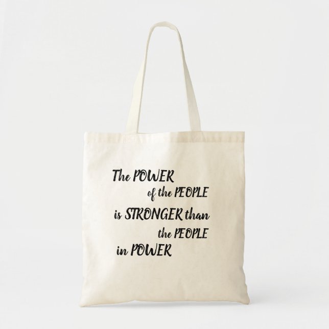 Bolsa de tote de presupuesto (Frente)