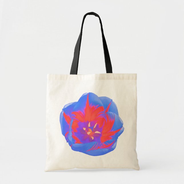 Bolsa de Tote de Presupuesto Fluorescente De Tulip (Frente)