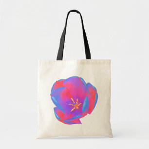 Bolsa de Tote de Presupuesto Fluorescente De Tulip