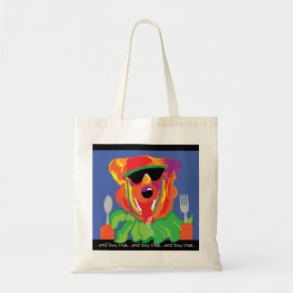 Bolsa de Tote de Presupuesto "Perro hambriento"