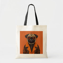 Bolsa De Tote De Pug Con Estilo