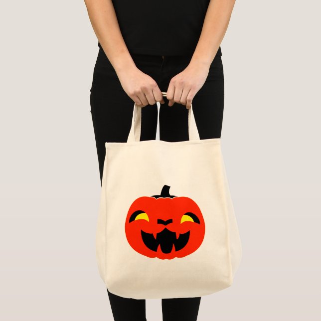 Bolsa de Tote de Pumnkin Halloween (Anverso (producto))