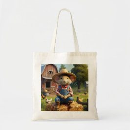 Bolsa de Tote de Ratón Adorable Farmer