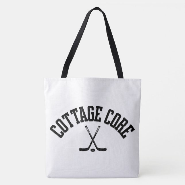 bolsa de tote de rivalidad acalorada de hockey de  (Anverso)
