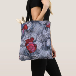 Bolsa de tote de Rosa negro
