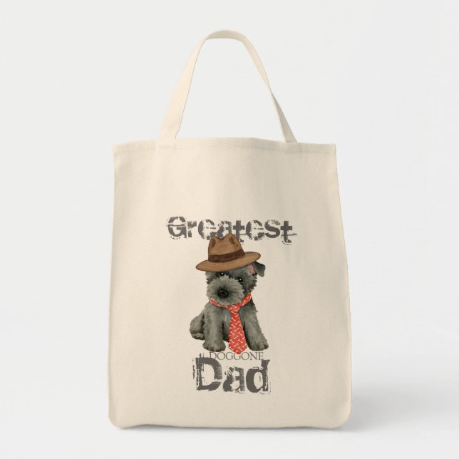 Bolsa de Tote de Scottish Terrier Dad (Frente)