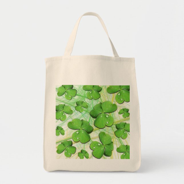 Bolsa de Tote de Shamrock St Patrick (Frente)