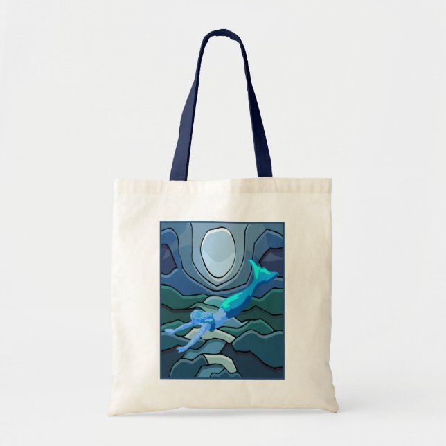 Bolsa De Tote De Sirenita Mística (Frente)