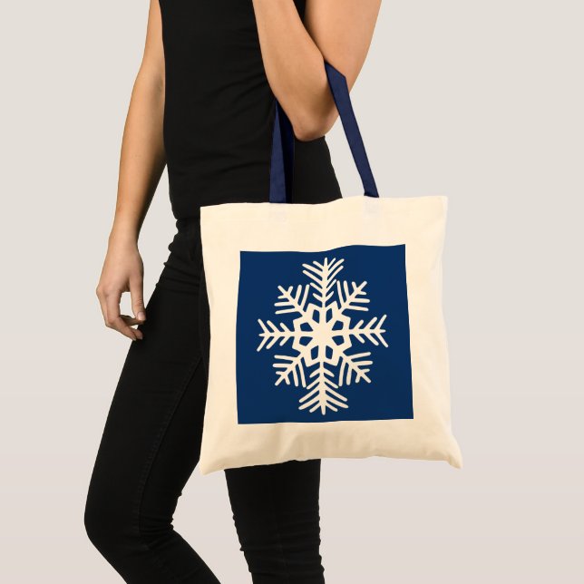 Bolsa De Tote De Snowflake (Anverso (producto))