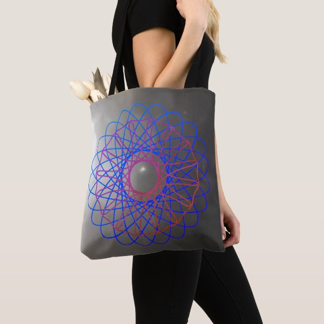 Bolsa De Tote De Spiro-Flower (Detalle)