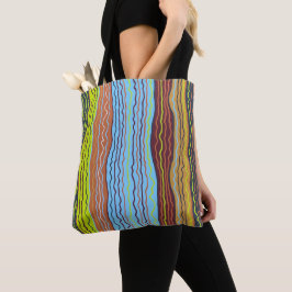 Bolsa de Tote de Squiggles Moderno