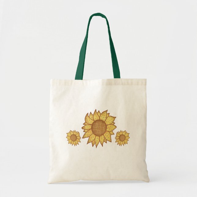 Bolsa De Tote De Sunflowers (Frente)