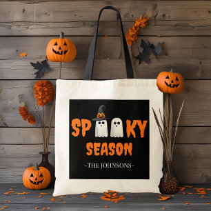 Bolsa de Tote de temporada espeluznante - Bolsa de