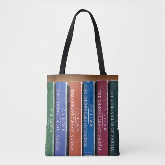 Bolsa De Tote De Todo-Sobre-Impresión De Libros De (Anverso)