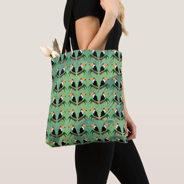 Bolsa de Tote de Toucans Allover (Detalle)