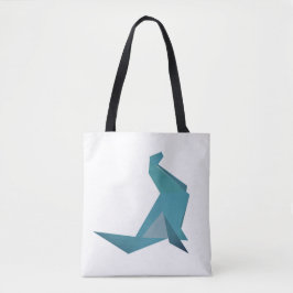 Bolsa De Tote De Verano De Sello De Origami