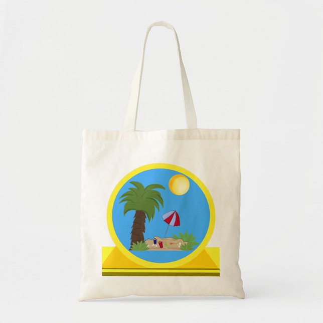 Bolsa de Tote de verano de toda la temporada (Frente)