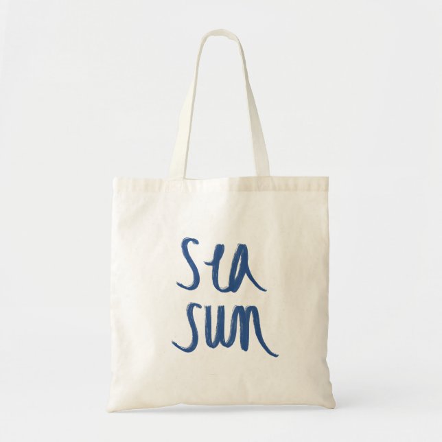 Bolsa de Tote de verano dulce para el mar y el sol (Frente)