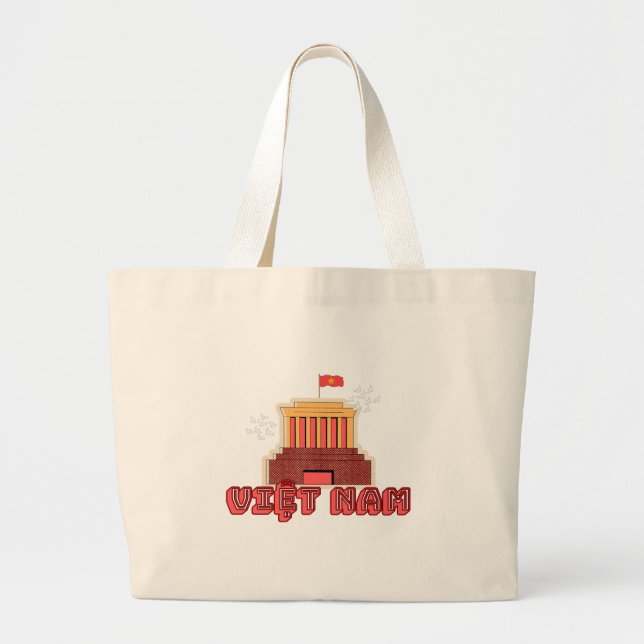 Bolsa de Tote de VIETNAM - Mausoleo Ho Chi Minh (Frente)