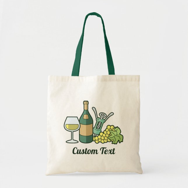 Bolsa De Tote De Vino Blanco (Frente)