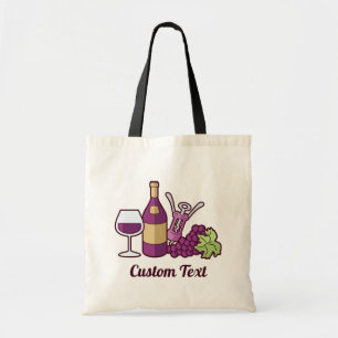Bolsa De Tote De Vino Rojo
