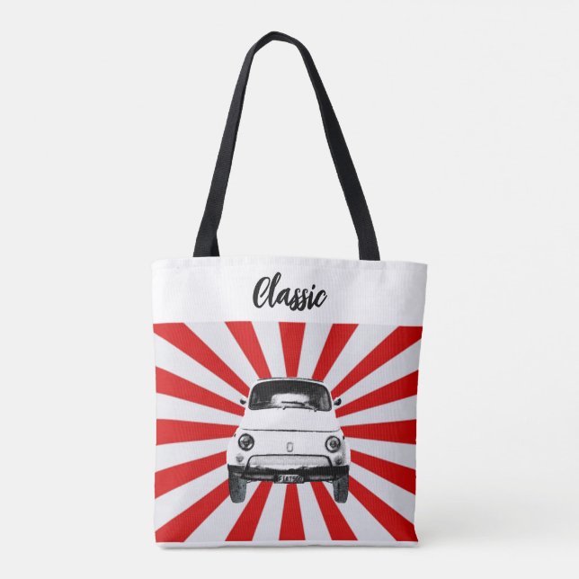 Bolsa de Tote de Vintage Car Sun Tote (Reverso)