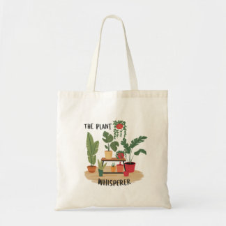 Bolsa De Tote De Whisper Plant, Amantes De Plantas