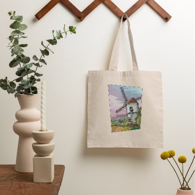 Bolsa de Tote de Windmill Village (Subido por el creador)