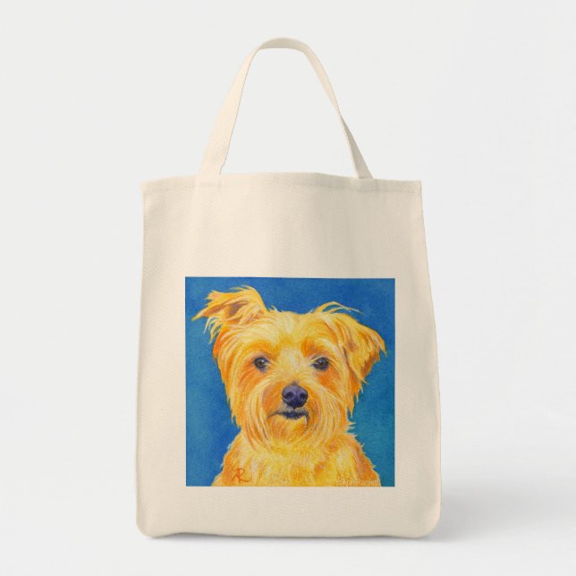 Bolsa de tote de Yorkshire Terrier - "Sammy" (Frente)