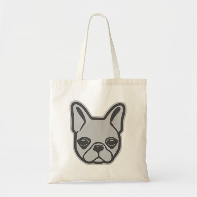 Bolsa de Tote del Bulldog francés (Frente)
