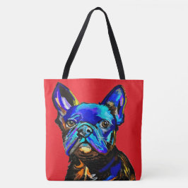Bolsa de Tote del Bulldog francés