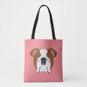 Bolsa de tote del Bulldog inglés