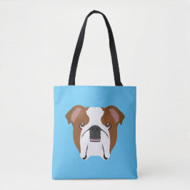 Bolsa de tote del Bulldog inglés