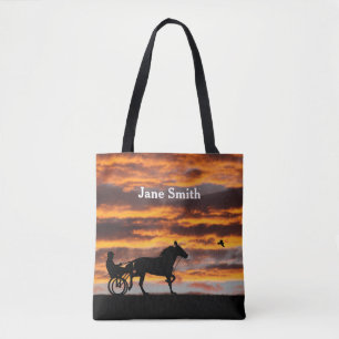 Bolsa de Tote del caballo de carreras estándar