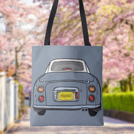 Bolsa De Tote Del Coche Del Figaro Gris De Lapis
