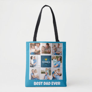 Bolsa de Tote del Collage del Día del Padre
