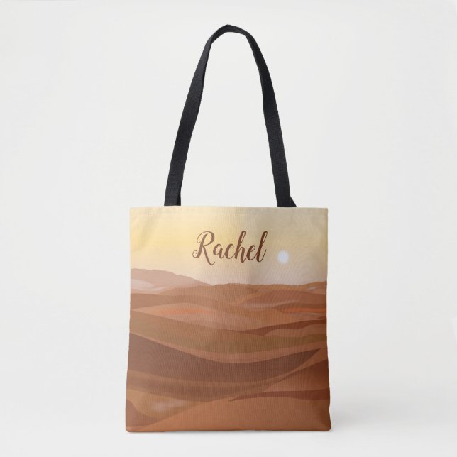Bolsa de Tote del Desierto de Namibia personalizad (Anverso)