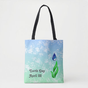 Bolsa de tote del Día de la Tierra