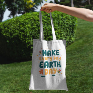 Bolsa de Tote del Día de la Tierra Todos los Días