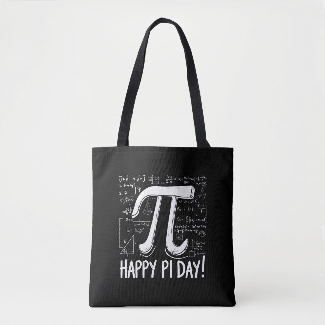 Bolsa de Tote del Día del Pi - Moda y matemáticas  (Anverso)