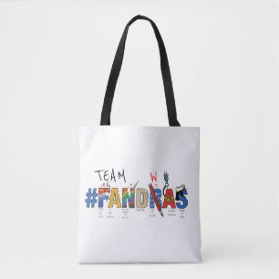 Bolsa de tote del equipo Fandras