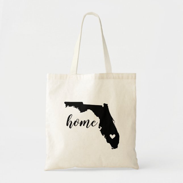 Bolsa de Tote del estado del hogar de Florida (Frente)