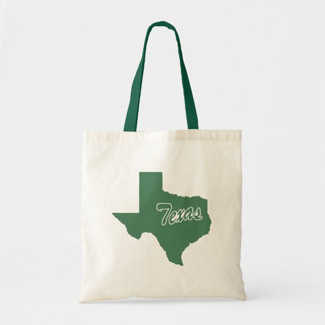 Bolsa de Tote del estado verde forestal de Texas (Frente)