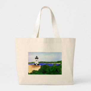 Bolsa de Tote del faro del puerto de Edgartown