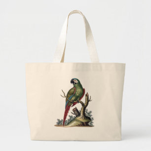 Bolsa de Tote del loro antiguo