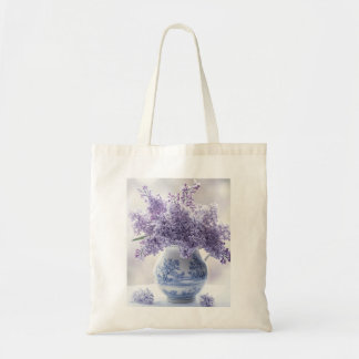Bolsa de Tote del Mercado Floral - Blooms Lilac